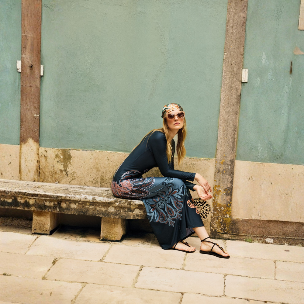 LD Long Dress Budana Tiles