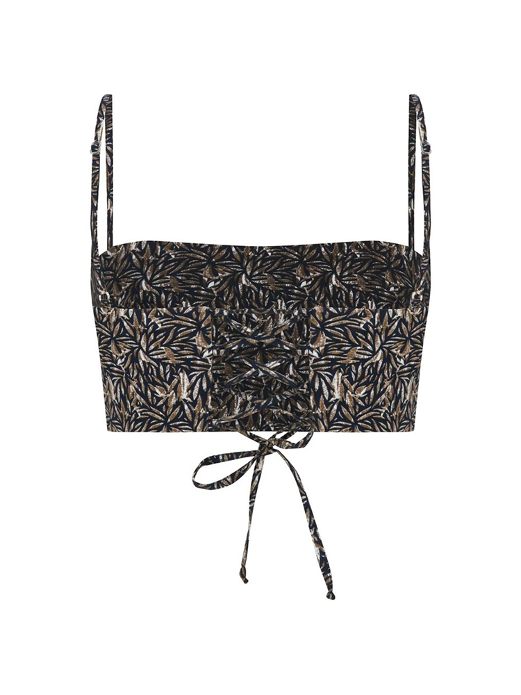 Lalia Printed Cotton Top