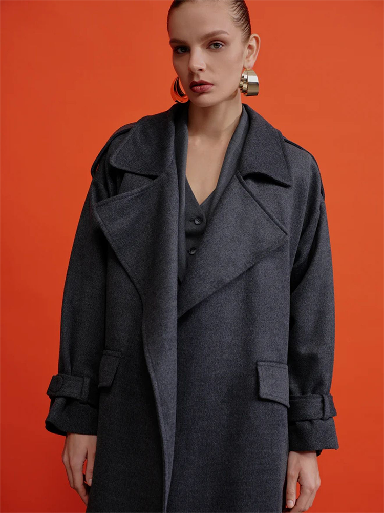 Elevate your look with Laura Cashmere Coat from designer store. Shop Now!