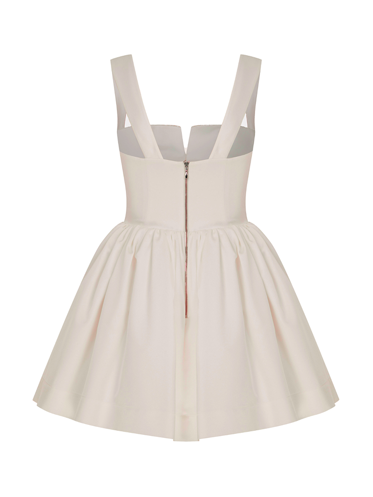 Leanne Satin Mini Dress