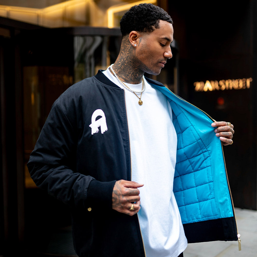 Find Artjaz Graphic Bomber Jacket at clothing store. Shop Now!