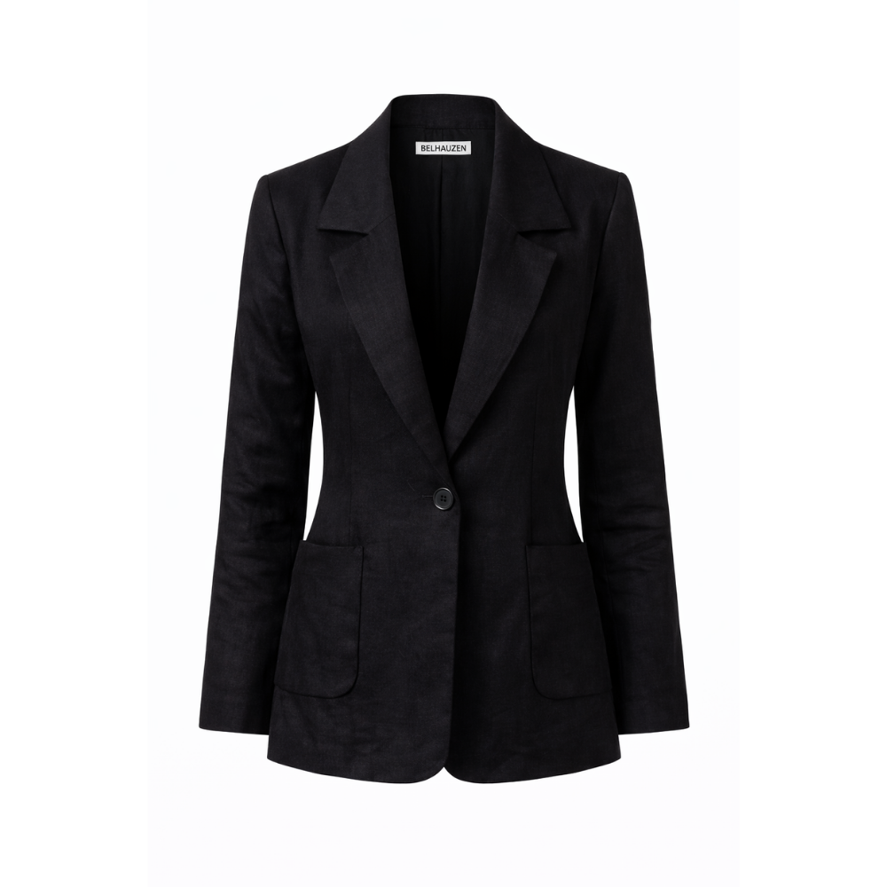 Linen Blend Blazer