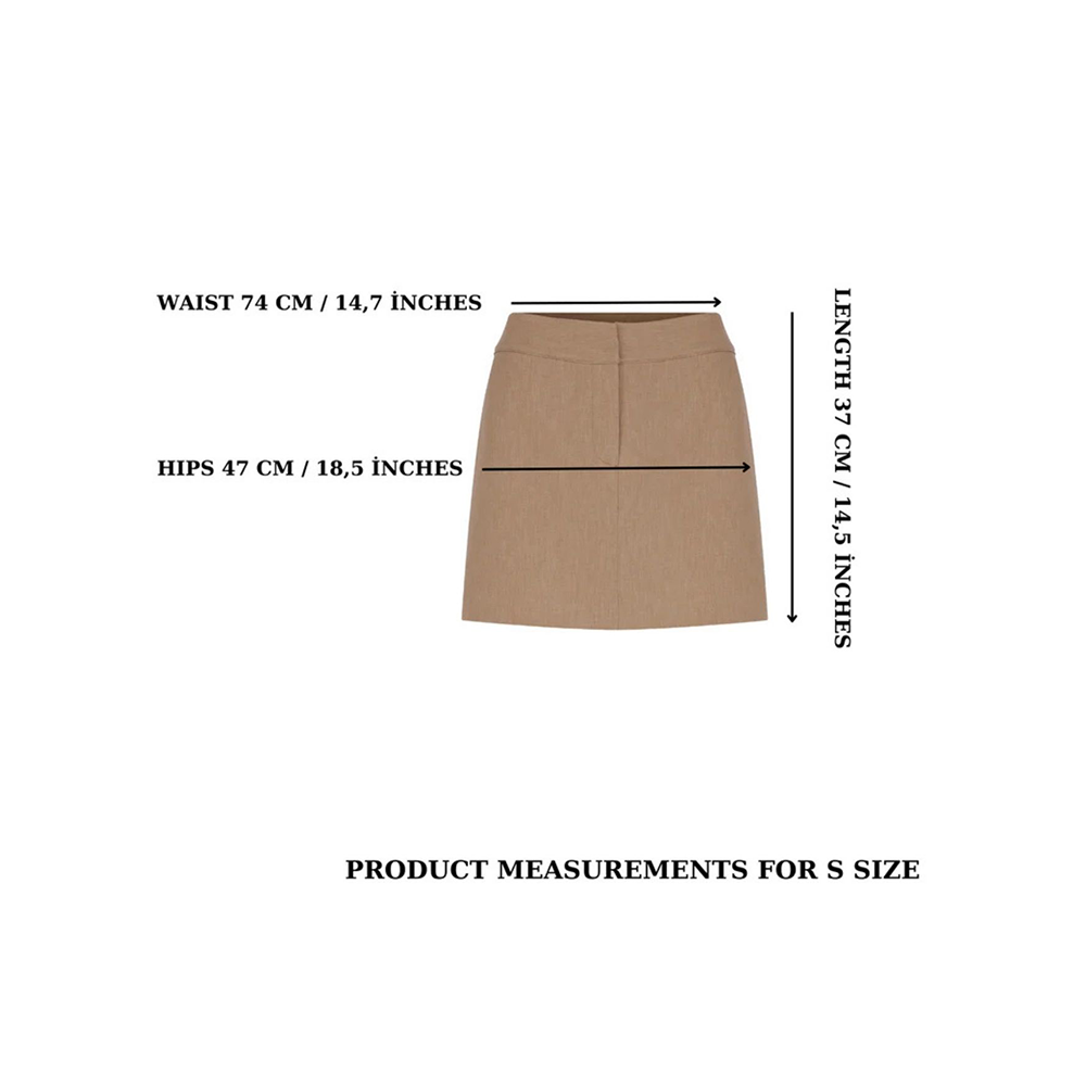 Marde A-Line Mini Skirt