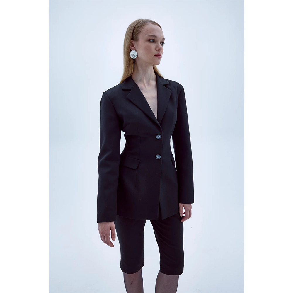 Marylebone Tailored Jacket in Black