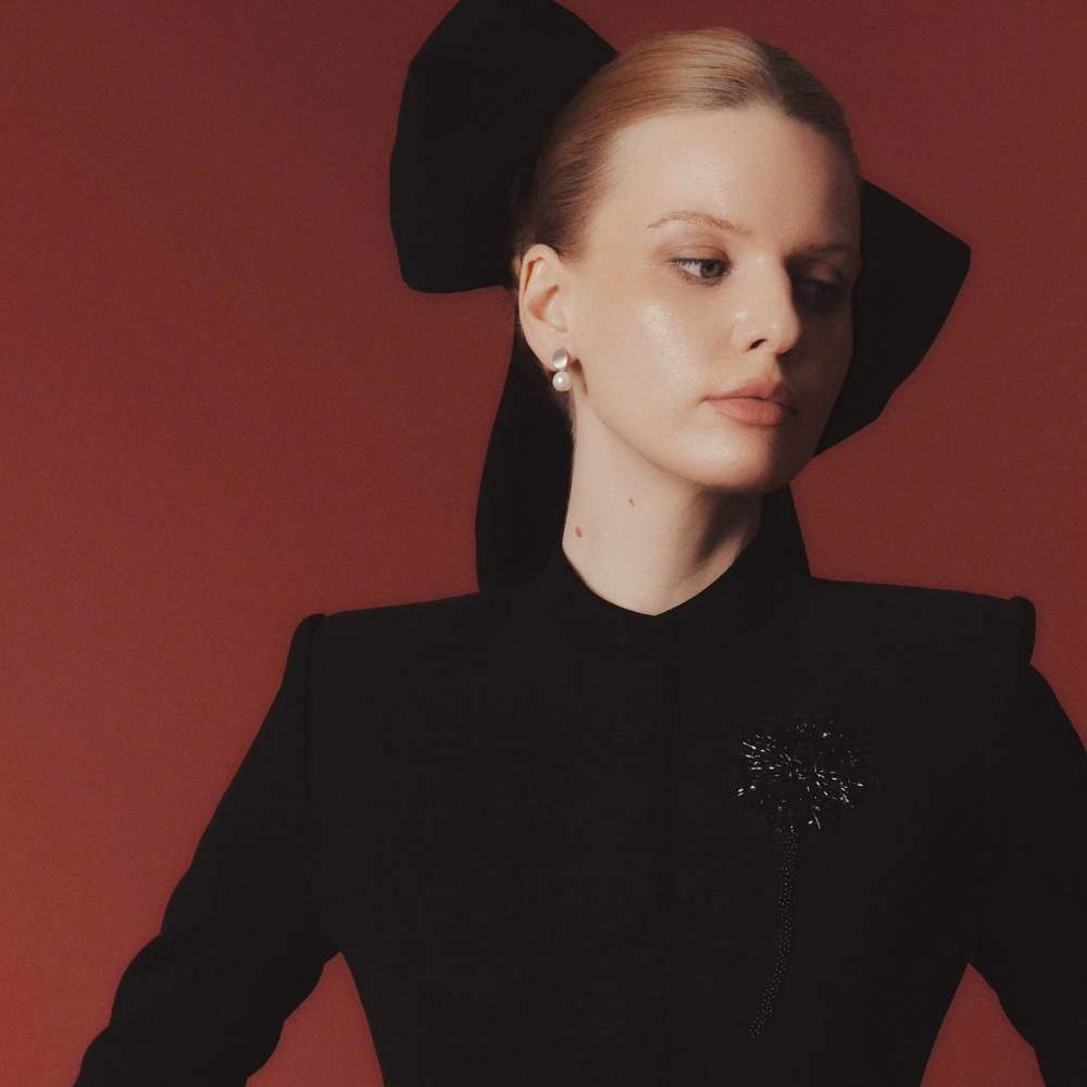 High end clothing meets grace with Milana Poly Silk Jacket. Shop Now!