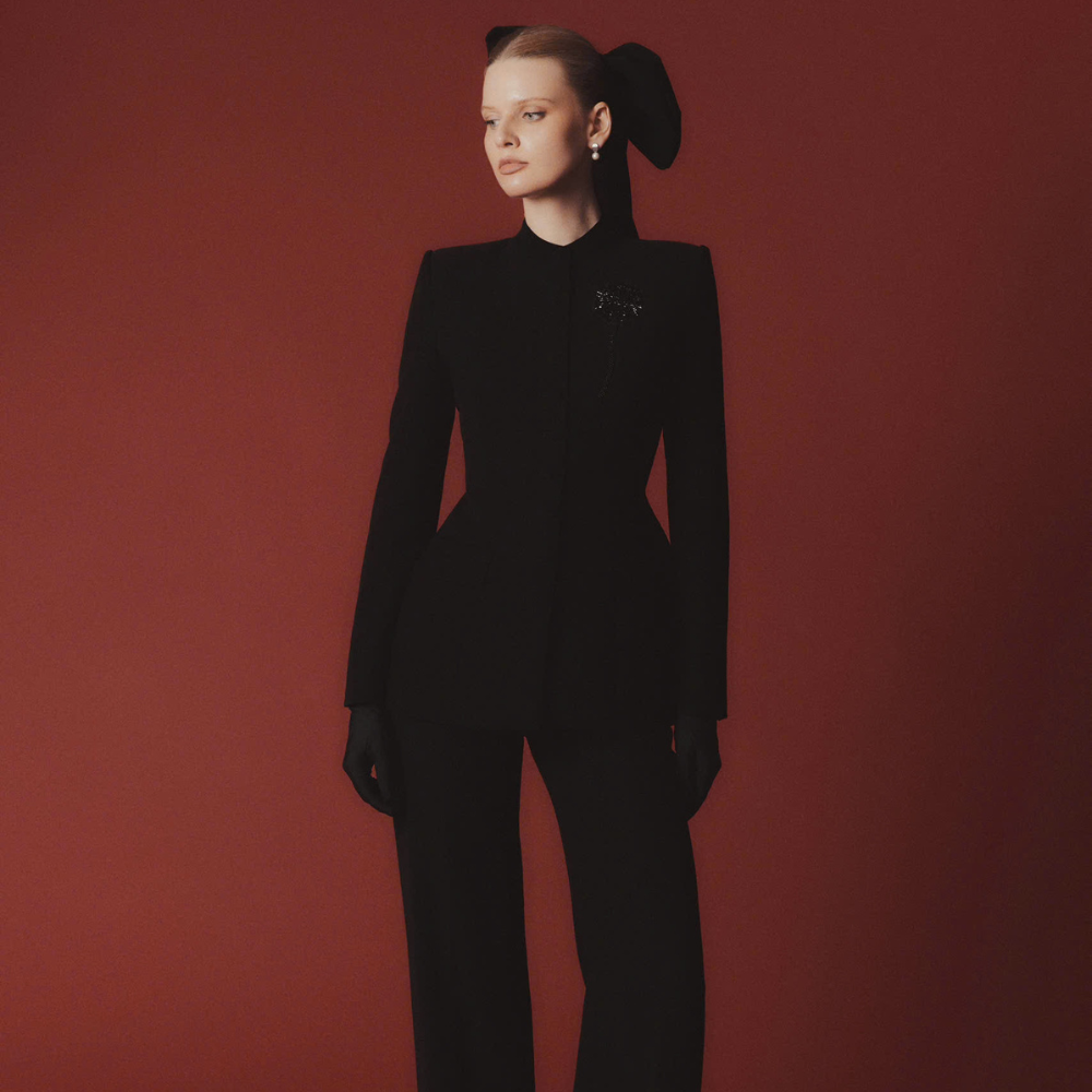 High end clothing meets grace with Milana Poly Silk Jacket. Shop Now!