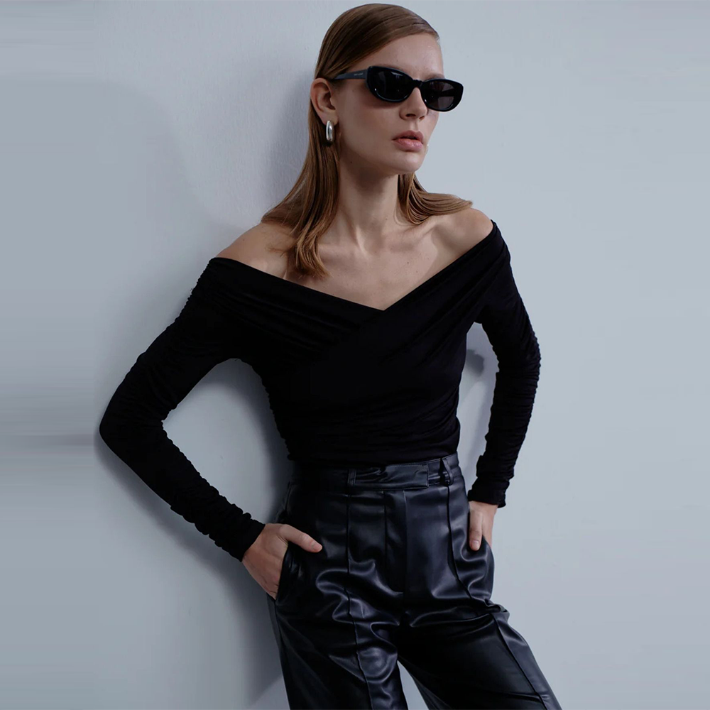 Millie Vegan Leather Trousers