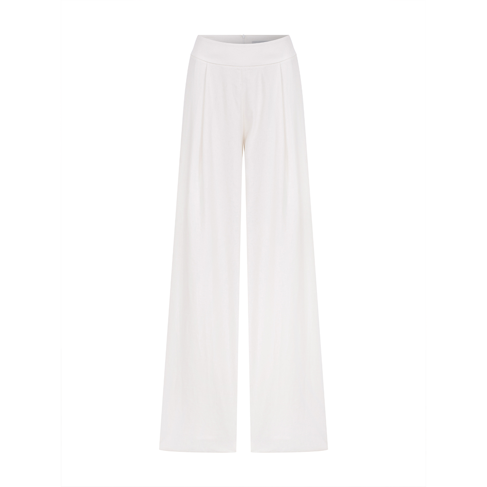 Mui Wide Leg Linen Trousers
