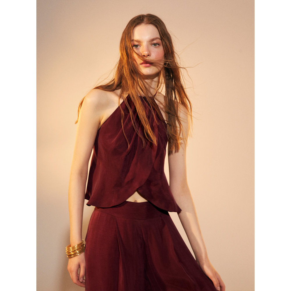 Mui Wide Leg Linen Trousers