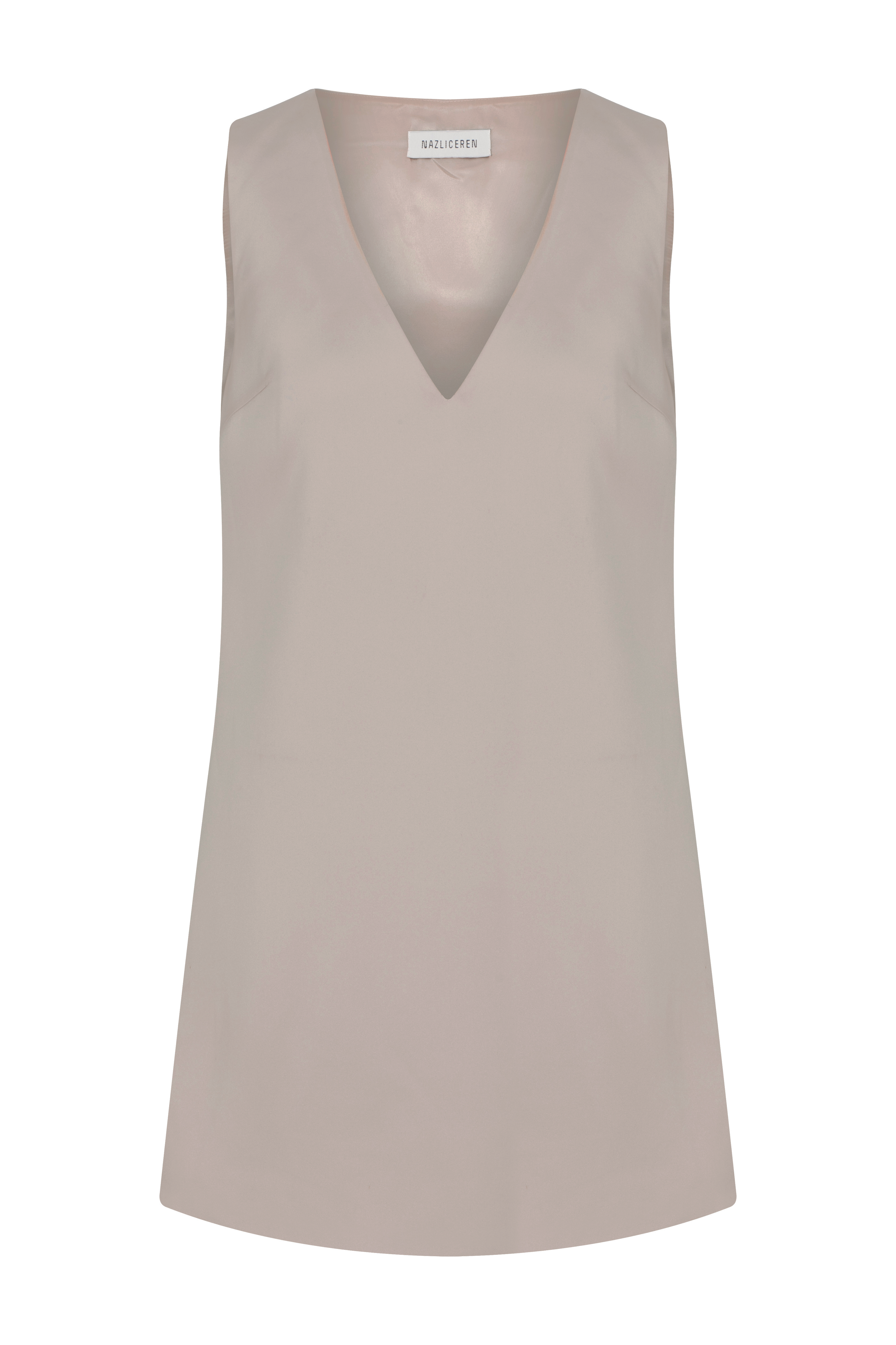 Odessa Mini Dress In Smoked Grey
