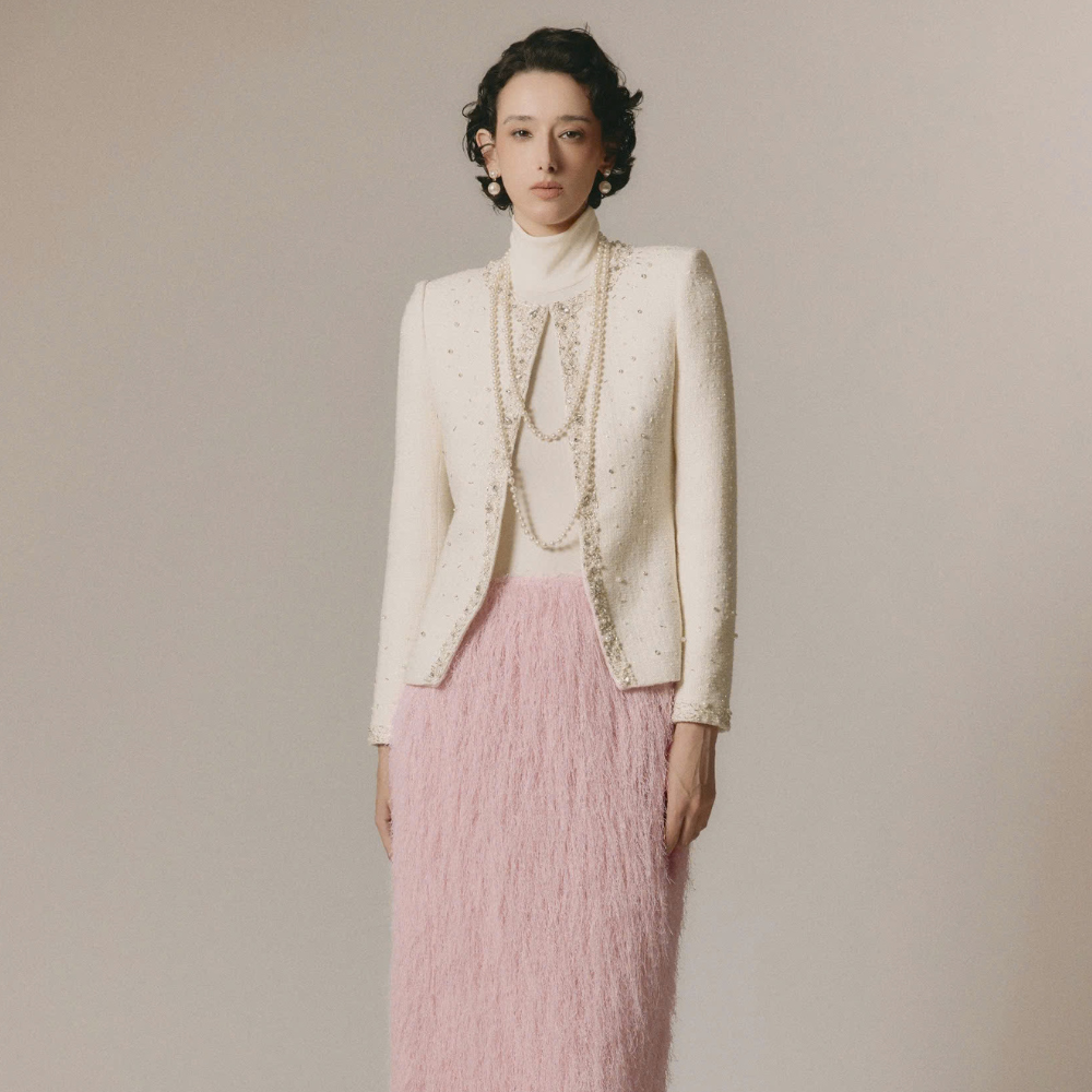 Find Olivia Straight Tweed Jacket in our dress shop edit. Shop Now!