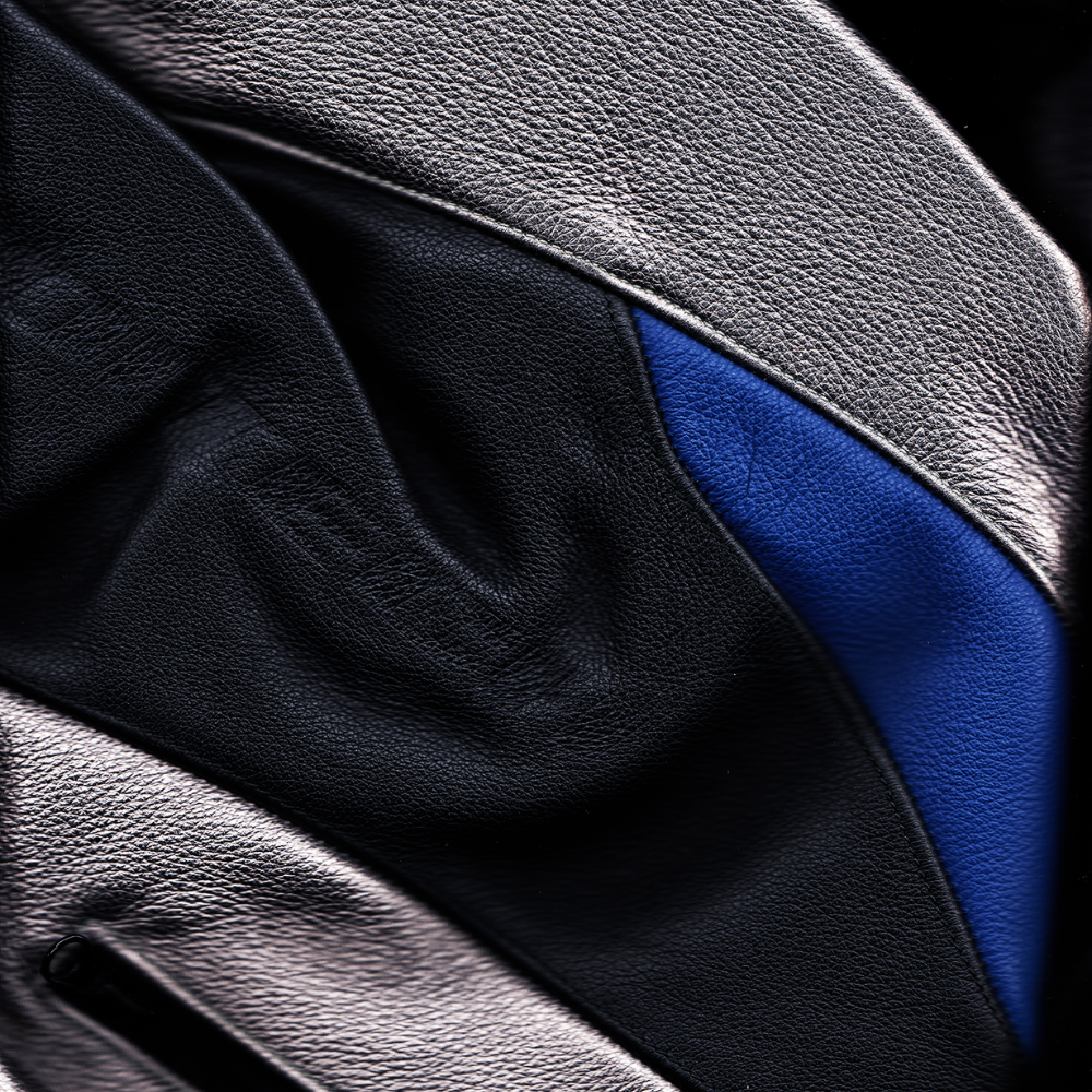 Shop online from our exclusive website. Discover the VOITECH® Omega Leather Bomber with premium three-tone leather, aerodynamic panel construction, dual-zip closure, and a sculpted performance-inspired design.