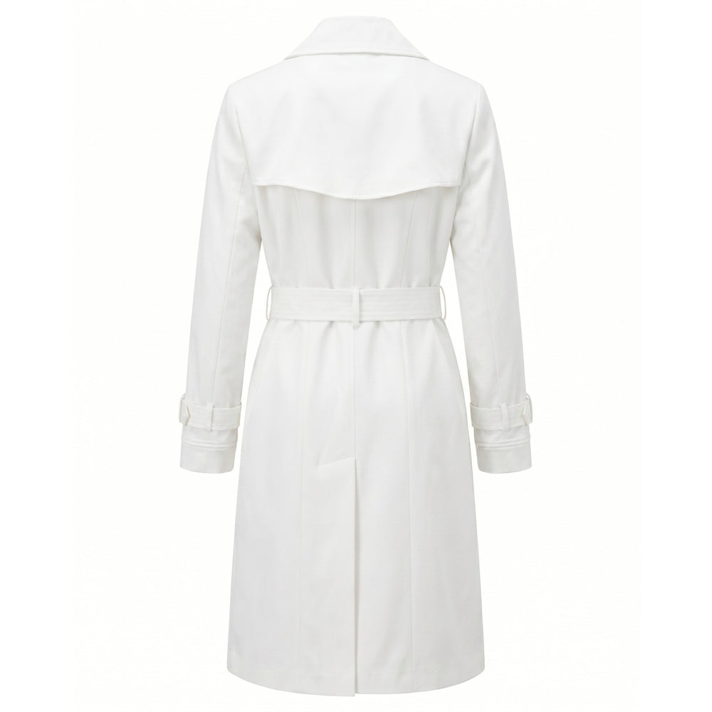 Shop online from our exclusive website and discover the Organic Cotton Trench Coat by Benedetti Life, crafted from premium organic cotton with a modern silhouette and sustainable luxury design.