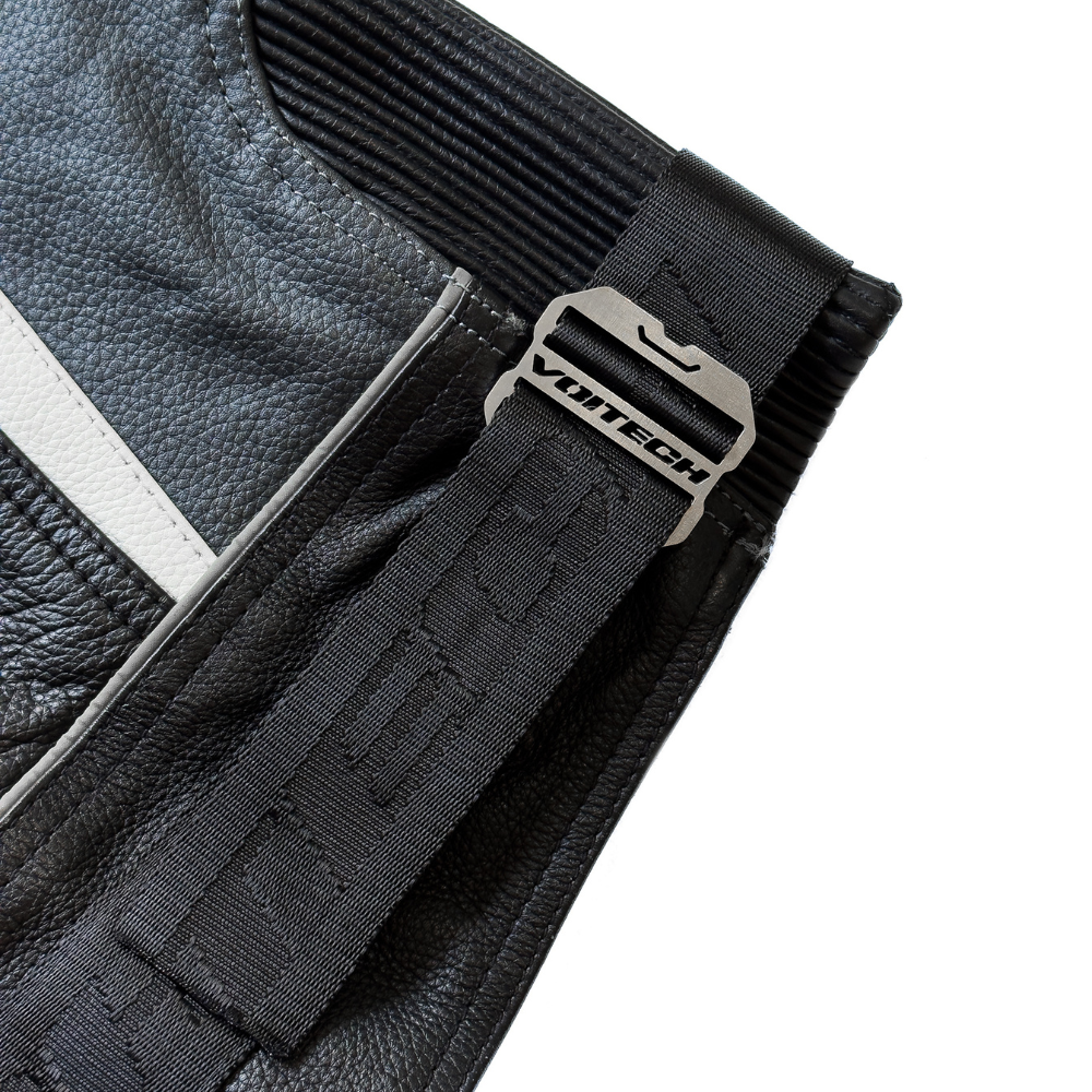 Shop online from our exclusive website. Discover the VOITECH® OVERDRIVE Leather Racing Jacket, crafted from premium grain leather with ergonomic panel construction, reinforced zip closure, and a sculpted motorsport-inspired design.