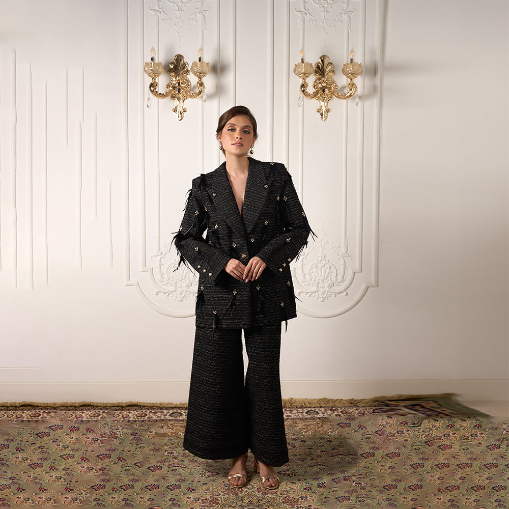 Robe blazer luxe sales