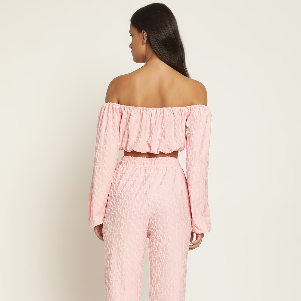 Shop our rose colored pants from our collection of designer clothing for women exclusively at The Luxe Maison. Shop now!