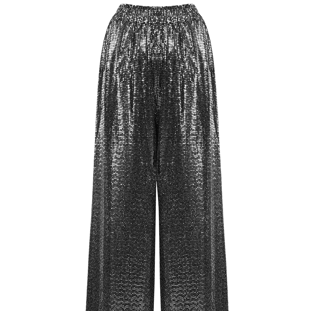 Shop our sequin pants from our collection of designer clothing for party & evening wear for women exclusively at The Luxe Maison. Shop now!