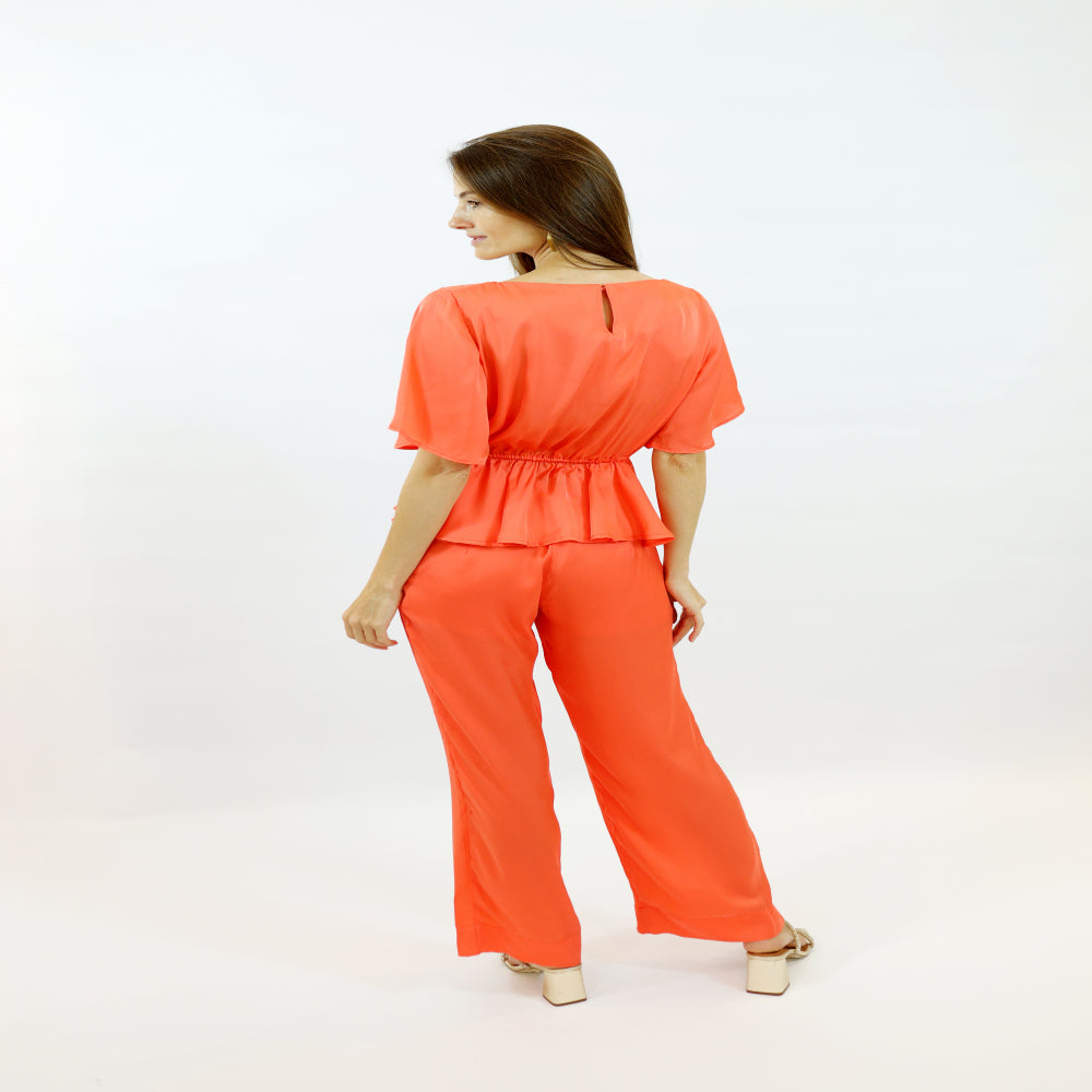 Pants Claudia adds allure to high end clothing fashion. Shop Now!