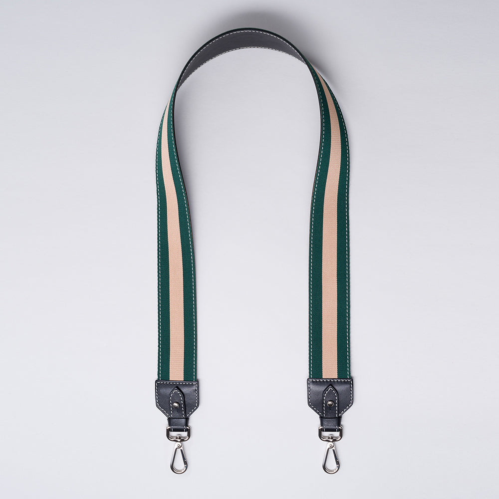 Parnasse Green & Nude Bag strap