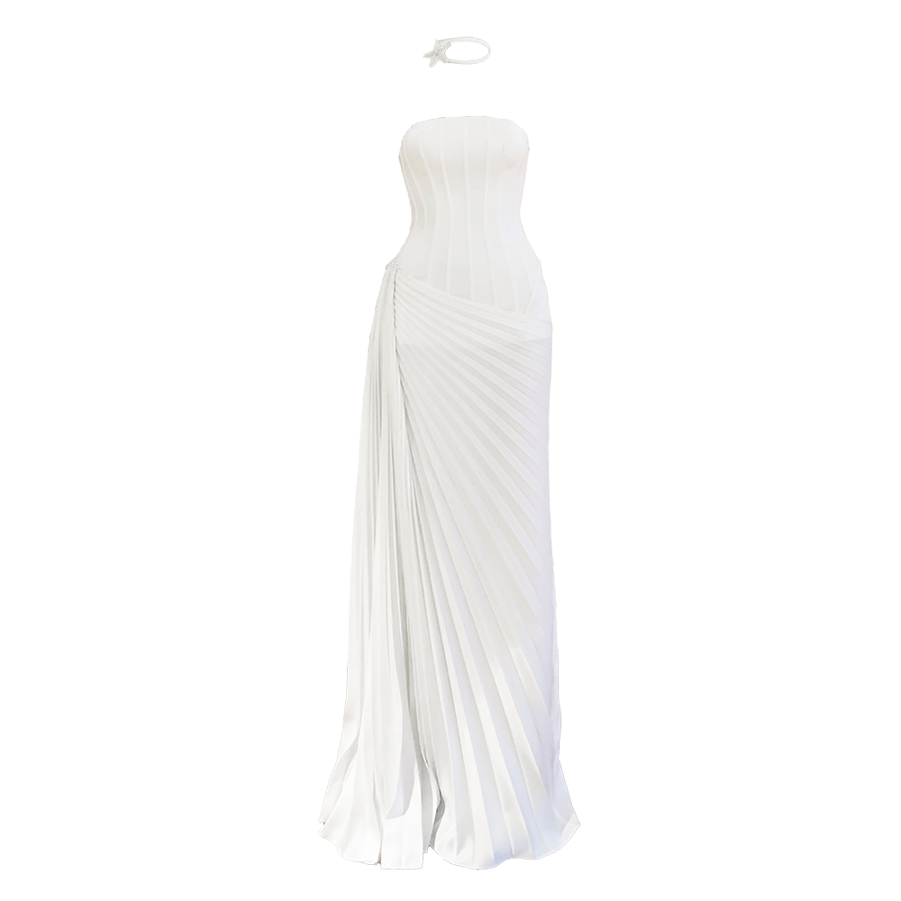 Discover the latest our Pleated Strapless Evening Dress. Perfect elegant gown is part of our women's new arrivals collection. Shop Now!