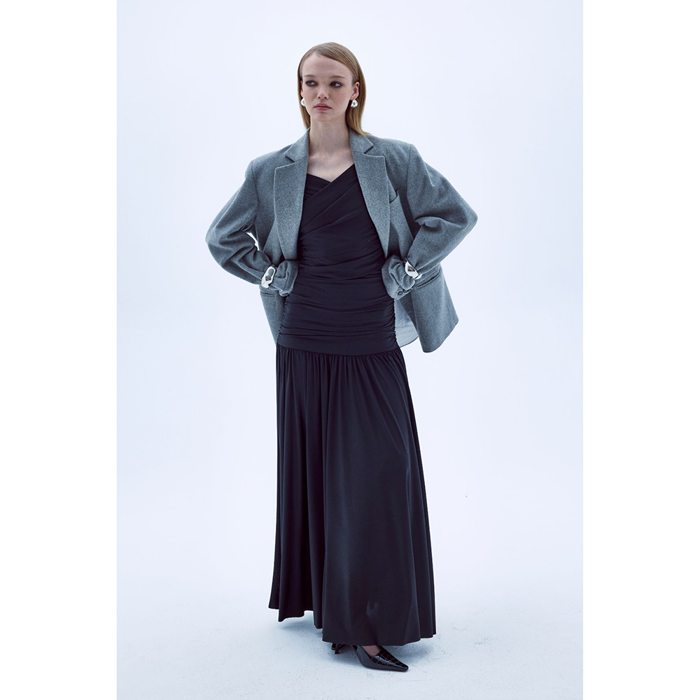 Purley Jersey Long Dress