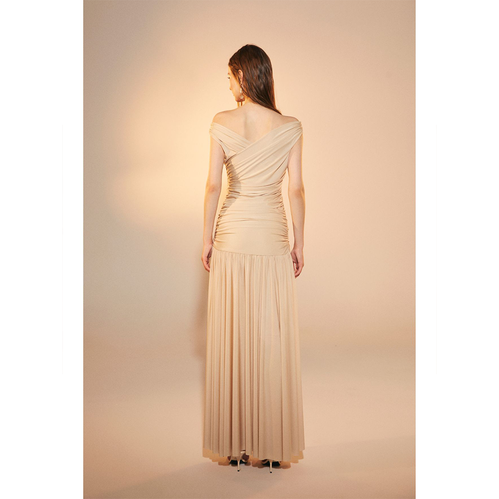 Purley Jersey Long Dress