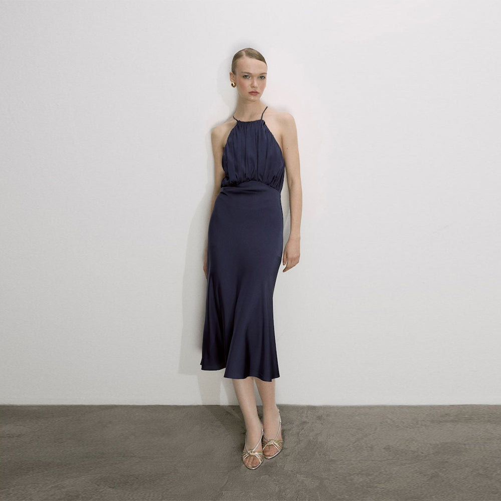 Reese Satin Dress a beautiful designer dress online for chic style Shop Now!