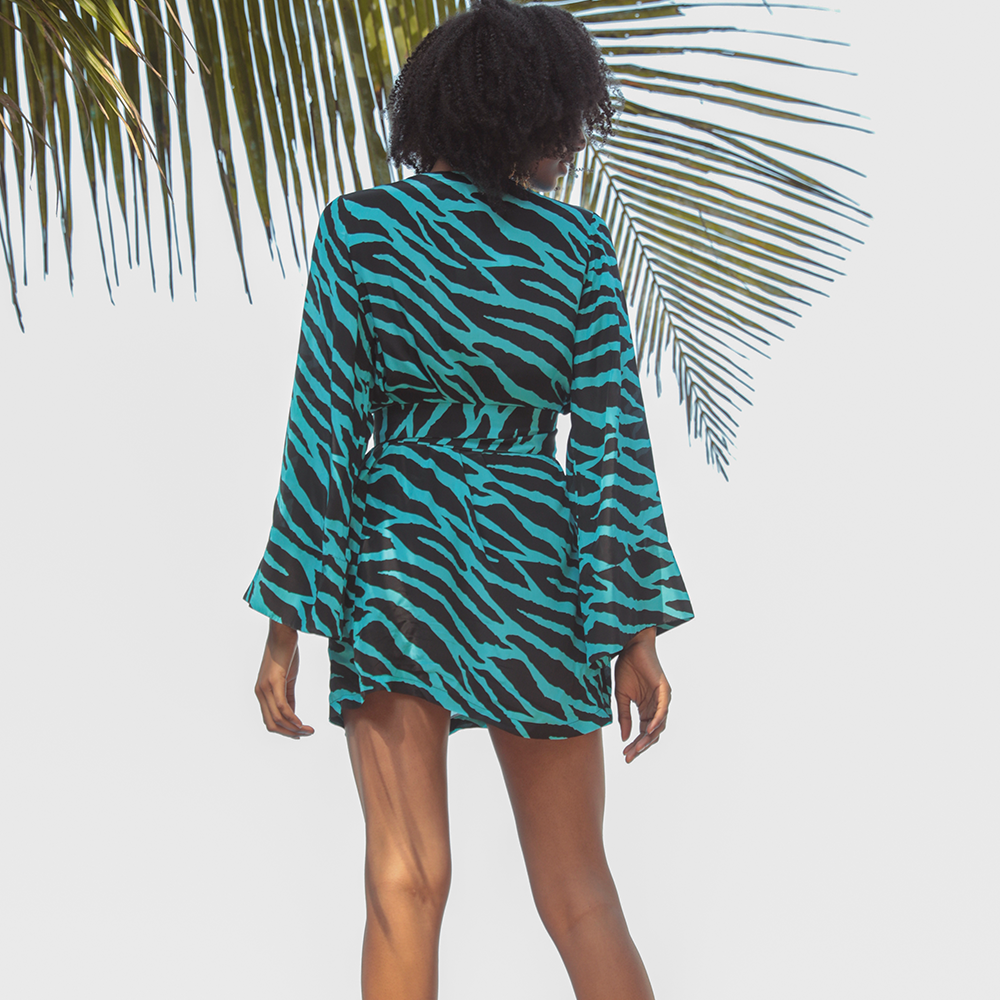 Robe Sarah - Zebre 100% Viscose