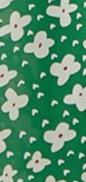 Women's Midi Dress with Long Sleeves in Green - Floral & Heart Print by Liquorish
