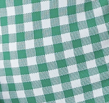 Women’s Midi Dress in Dark Green and White Check, Sleeveless, Chic Knitted Fabric, Figure-Flattering Fit