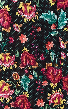Women’s Midi Dress with Off Shoulder Sleeves in Black Floral Print - Liquorish