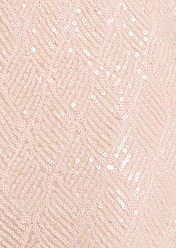 Pink Sequin One Shoulder Jumpsuit