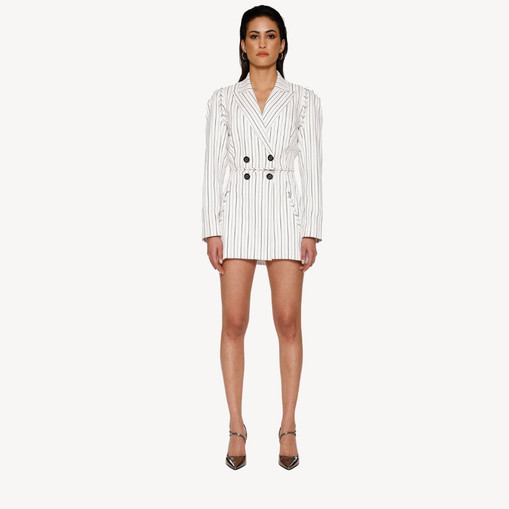 Shop online from our exclusive website. Discover The Six Way Blazer Short Skirt, a versatile multiway design with endless styling options.