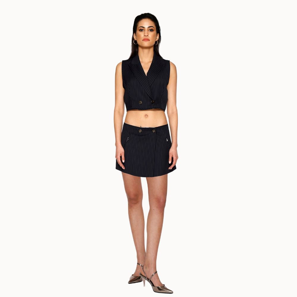 Shop online from our exclusive website. Discover The Six Way Blazer Short Skirt, a versatile multiway design with endless styling options.