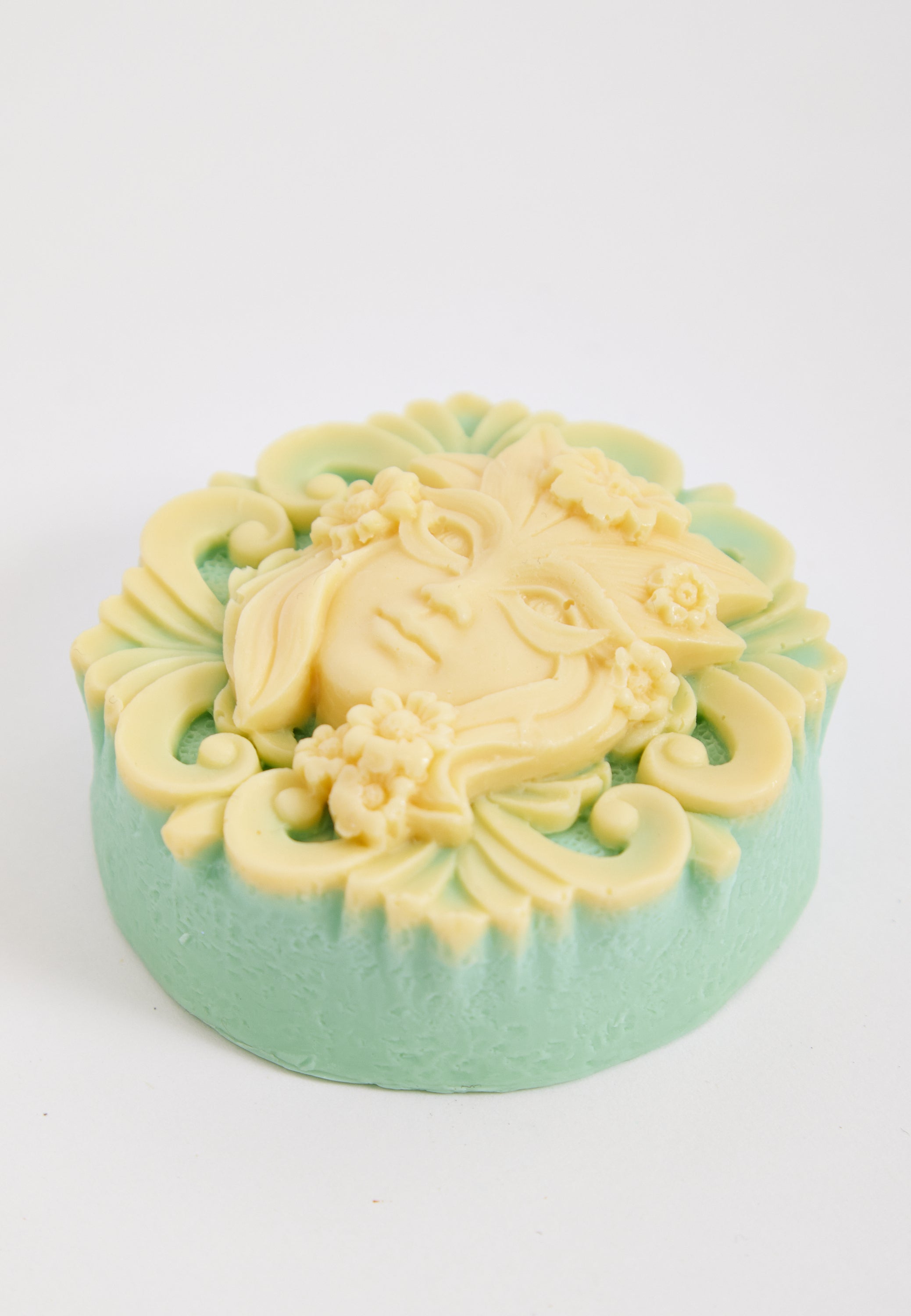 Liquorish Pastel Blue and Pastel Yellow Soap Handmade Soap