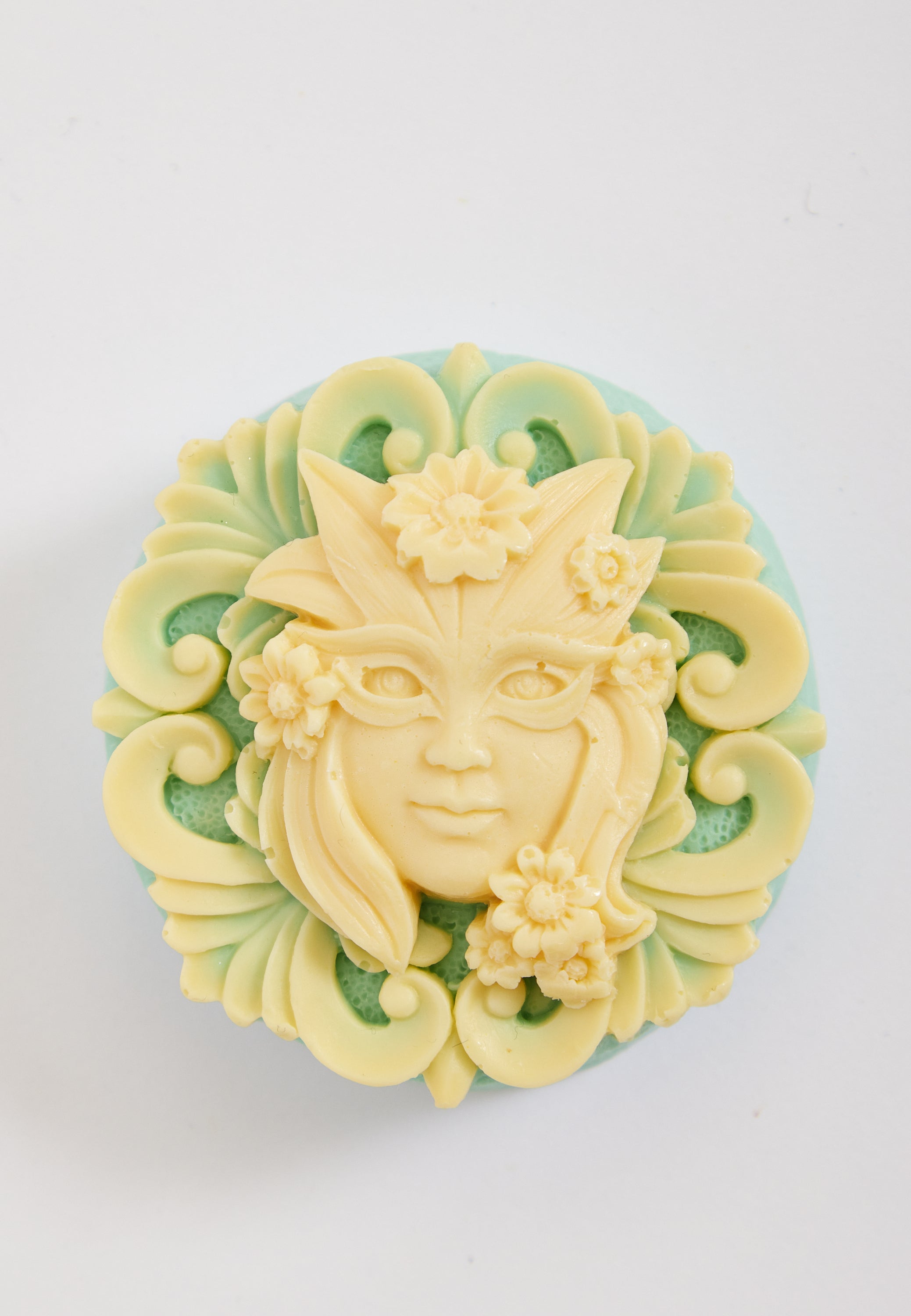 Liquorish Pastel Blue and Pastel Yellow Soap Handmade Soap