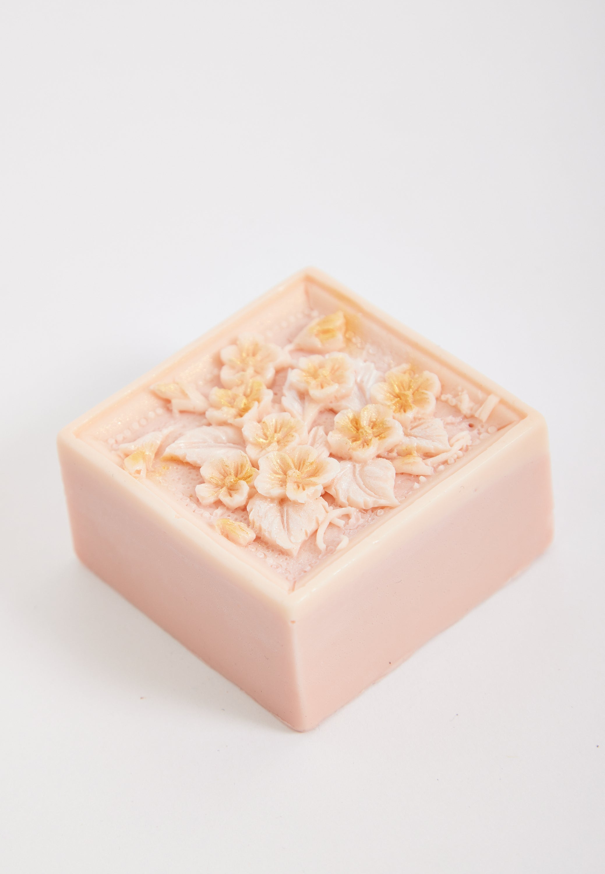 Liquorish Flowers Square Floral Soap Handmade Soap