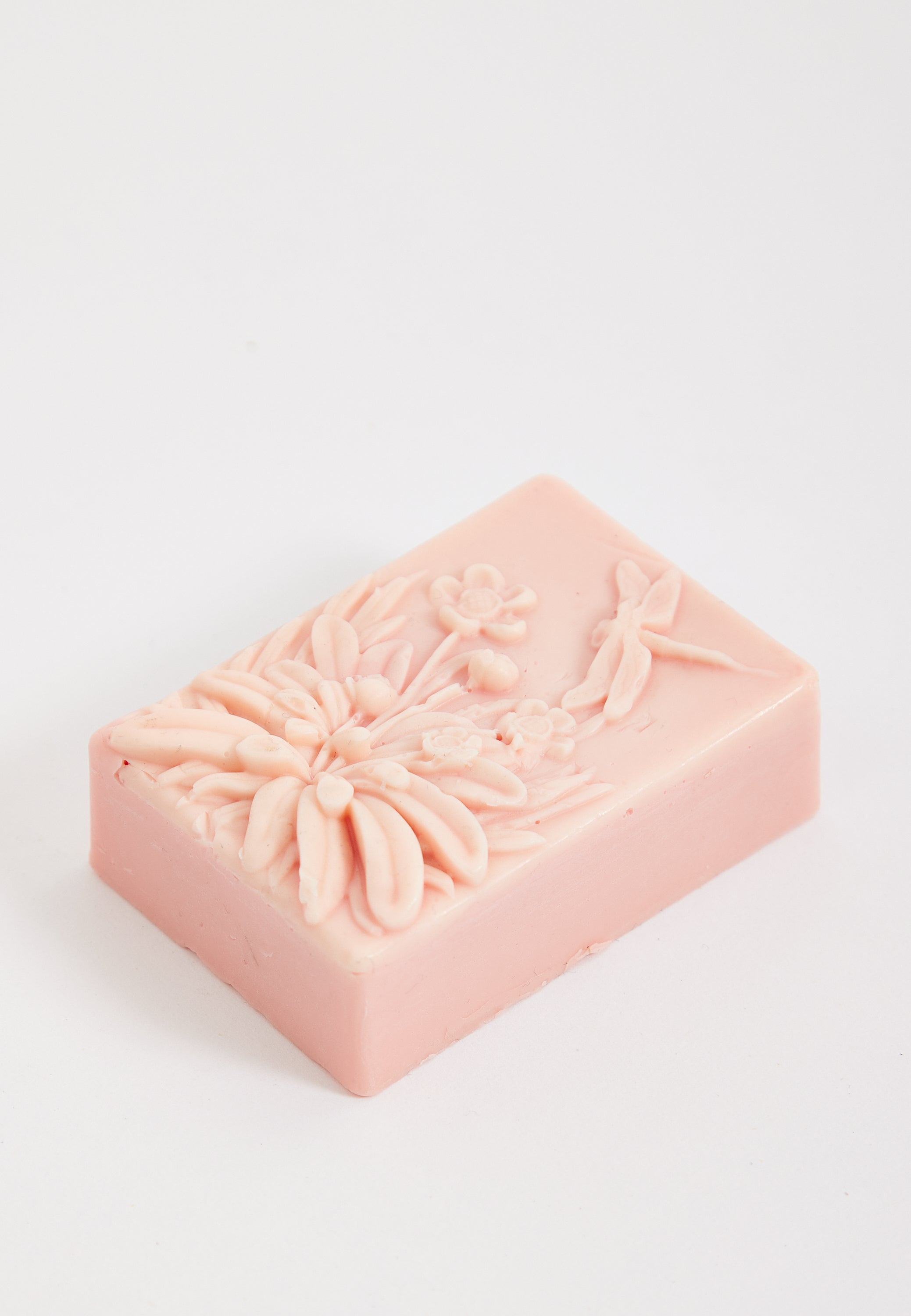 Liquorish Dragonfly flowers Floral Soap Handmade Soap