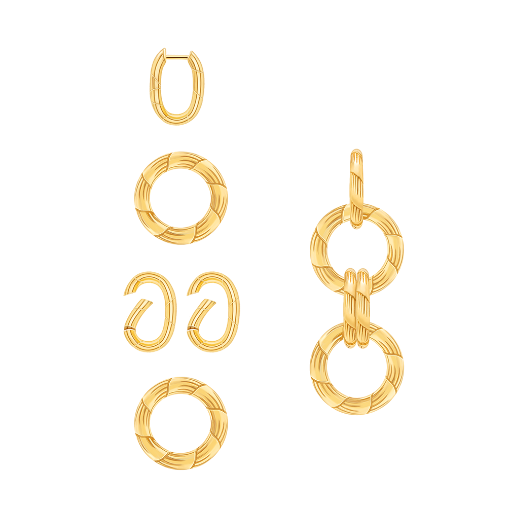 Elevate your style with The Eternity Earrings, a stunning addition to your collection of fashion accessories. Shop now!