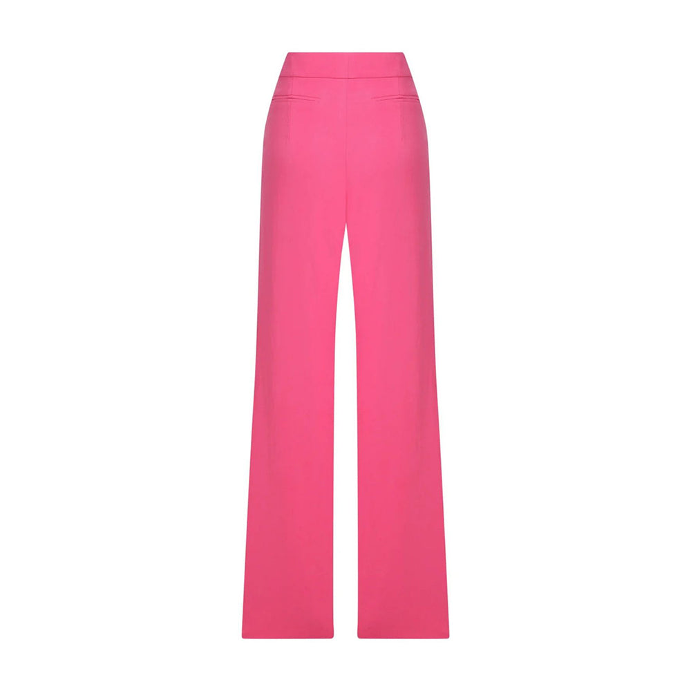 Tina Wide-leg Trousers in Bubble Gum Pink