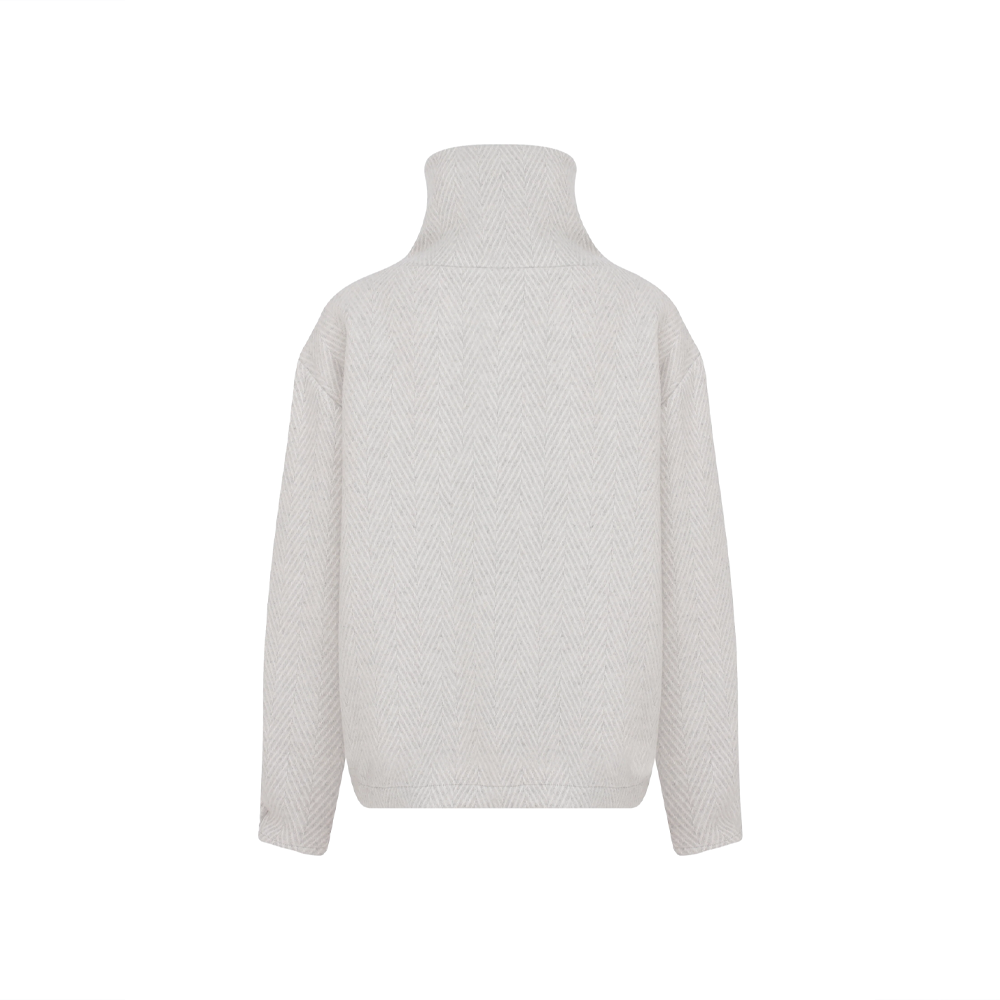 Elevate your style with Travis Wool Zip-Neck Jumper luxury designer dress charm. Shop Now!