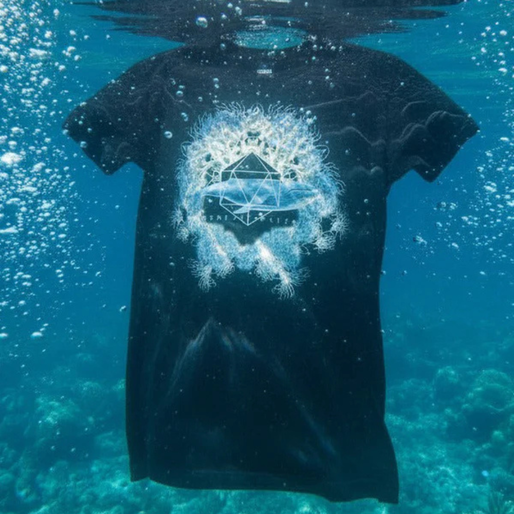 Shop online from our exclusive website and discover the Unisex Icosahedron Navy T-Shirt, crafted from soft organic cotton jersey for breathable comfort, modern fit, and sustainable everyday wear.