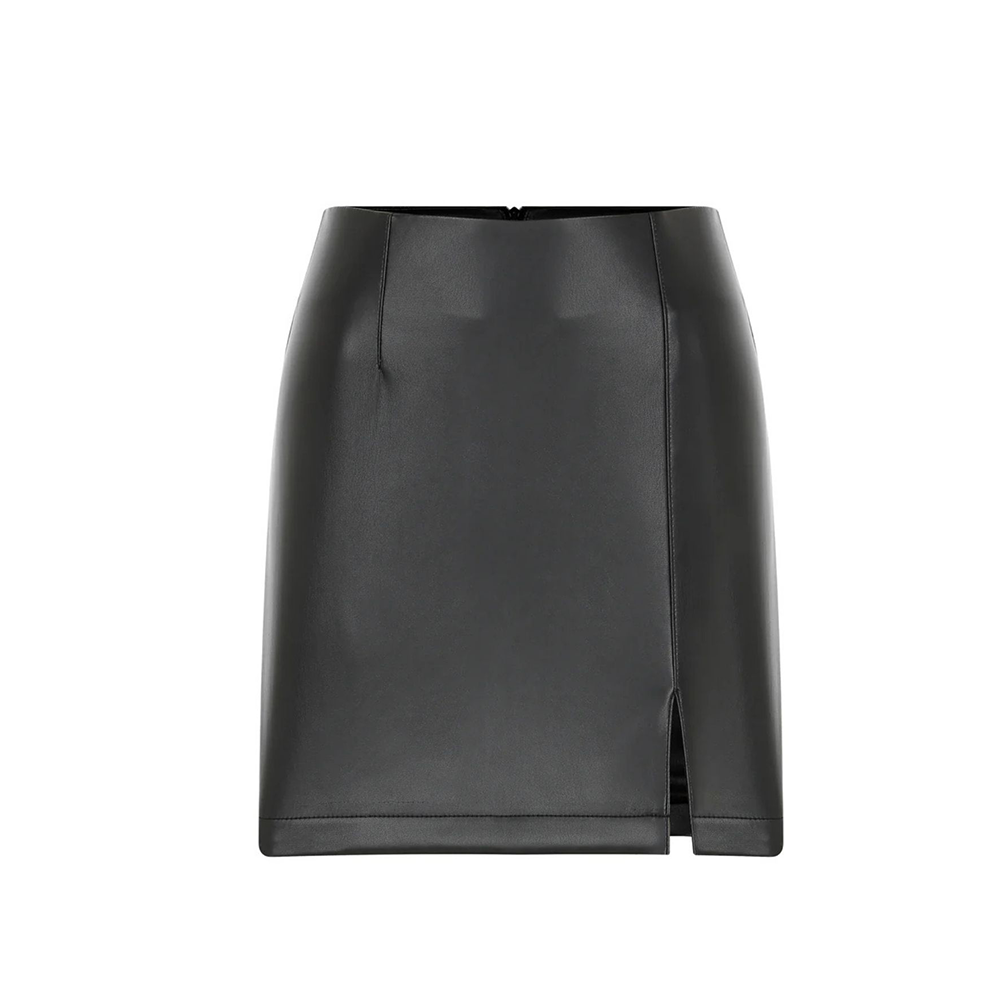 Vance Vegan Leather Mini Skirt