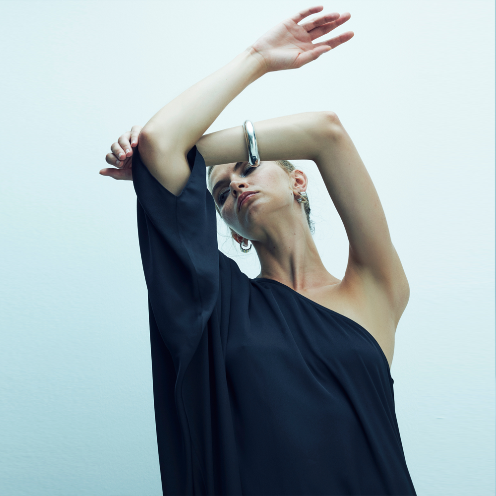 Venus One-Shoulder Maxi Dress