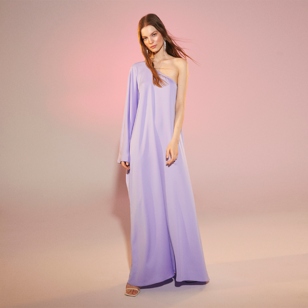 Venus One-Shoulder Maxi Dress