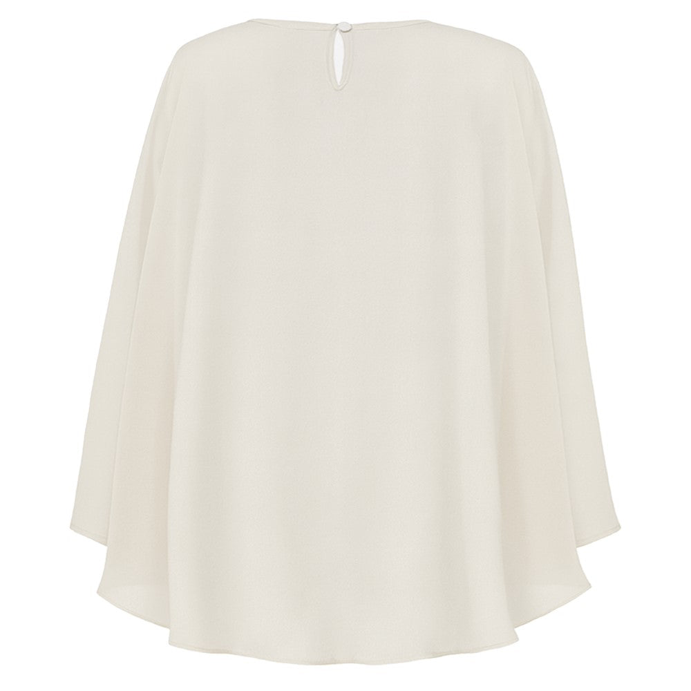 Viona Cape In Smoked Gray