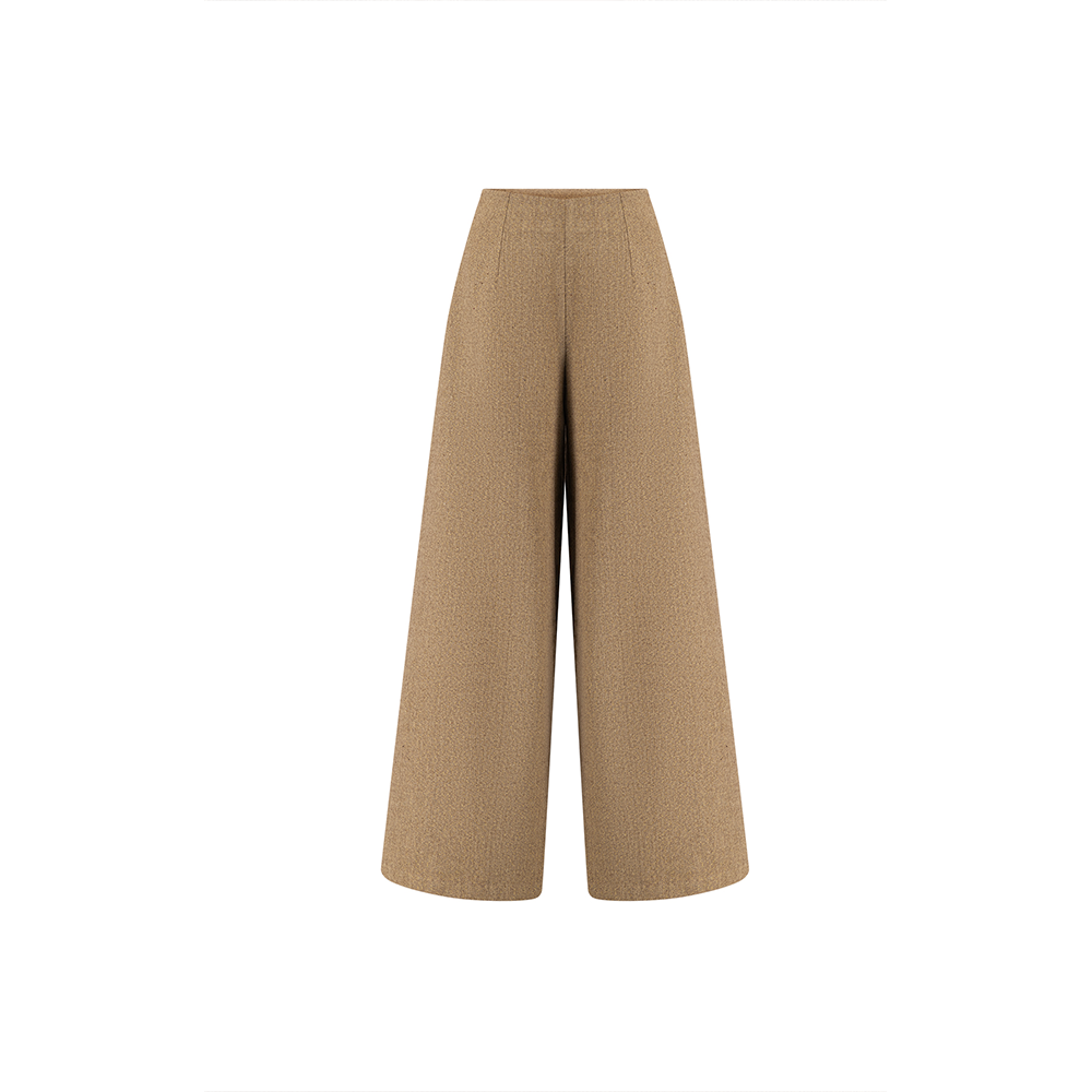 Discover The Luxe Maison Wide Legged Wool Chevron Pants. Shop now on popular online shopping sites for women's clothing. Shop Now!