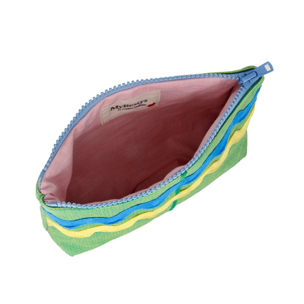 Zip Pouch Piconela Green in shop women bags. Shop Now!